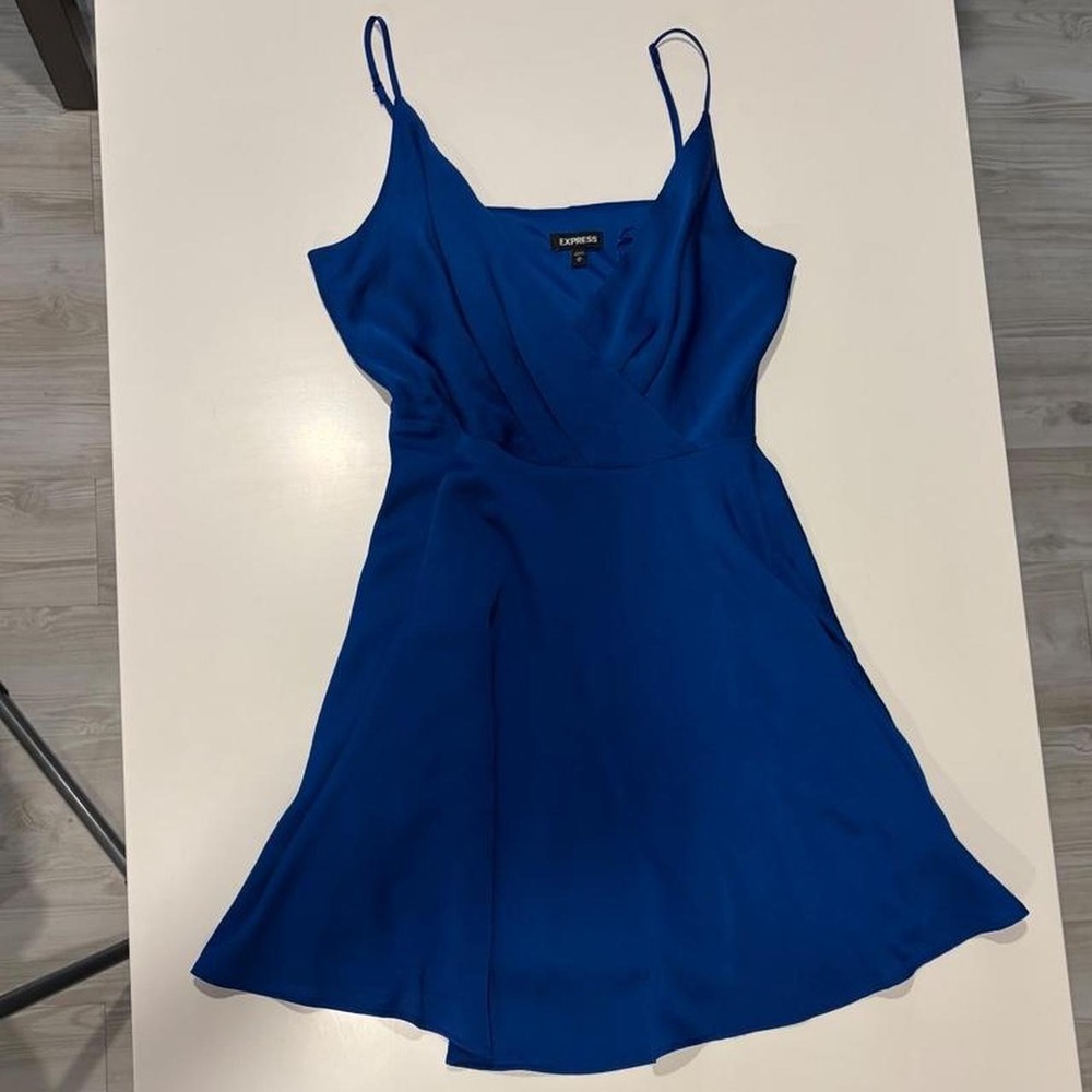 Blue Mini Dress